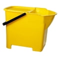 thumbnail image 4 of Cubo para fregar con asa, fácil de transportar, con colador de fregona, sin fregona, suministros de limpieza, cubo para limpieza de fregona, 4 of 9