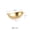 16 X11cm1, variant on 304 stainless steel golden ingot bowl Korean salad bowl commercial dessert snack bowl Korean cuisine tableware
