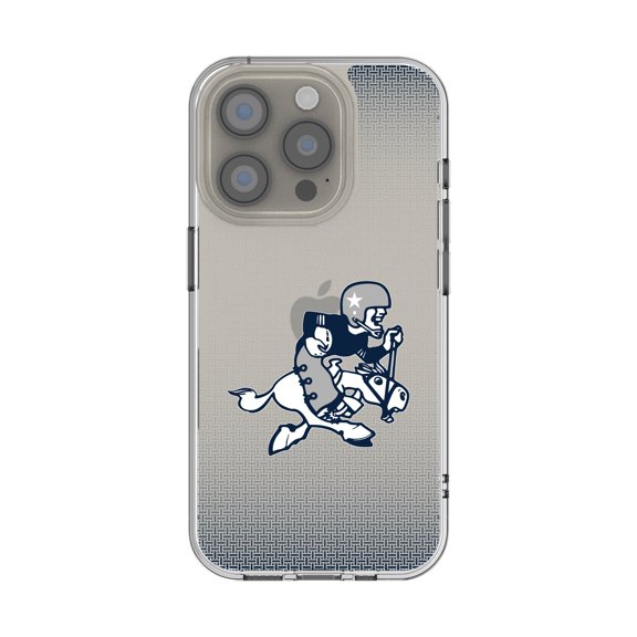 Dallas Cowboys Linen Logo iPhone Clear Case