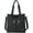 B-black, variant on Kukuzhu Canvas Hobo Bag for Women Shoulder Crossbody Bag Large Totes Handbag Purse Top Handle Bag with Multiple Pockets