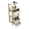 thumbnail image 2 of 3 Drawer Beauty Salon Station, Barber Station, Salon Storage Cabinet, 2 of 14