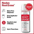 Revlon Root Erase Permanent Hair Coloring, AtHome Touchup with Applicator Brush, 100 Gray
