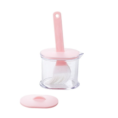 

BNNG Temperature Resistant BBQ and Cooking Oil Bottle with Silicone Brush - Perfect for Outdoor Grilling Indoor Cooking and Baking Kitchen Accessories (Clearance)