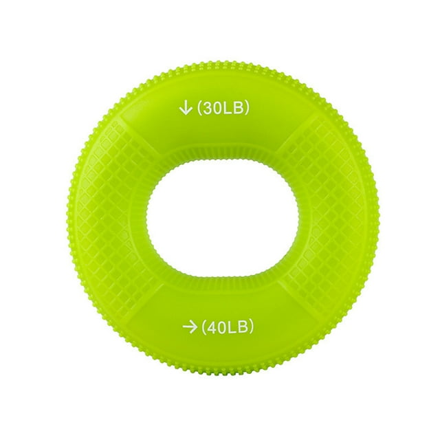 Anillo de agarre de mano ajustable de silicona, entrenador de antebrazo para dedo, expansor carpiano, ejercicio muscular, entrenamiento, gimnasio, Fitness Ormromra