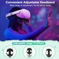 thumbnail image 6 of Daretodo Head Strap for Meta Quest 3/3S, 10000mAh Charging Elite Strap Replacement for Enhanced Comfort and Play Time, Adjustable Elite Strap VR Accessories for Meta/Oculus Quest 3S, 6 of 8
