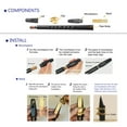 thumbnail image 3 of ammoon Mini Saxophone Bb de Poche avec Embouchures Alto 10 Pcs Sac de Transport en Bois, 3 of 7
