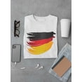 thumbnail image 3 of Germany Flag Stroke Men T-Shirt, Male Medium, 3 of 4