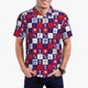 thumbnail image 1 of Fotbe golf Camiseta Polo de Golf para Hombre con Estampado – Camisa Deportiva Transpirable con Cuello Abotonado-Small, 1 of 6