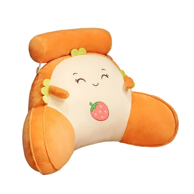 Coussin de Dossier Dessin Animé Sac Souple Dossier Coussin de Sofa Oreiller Dortoir Lecture Repos m Fraise