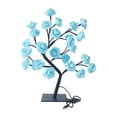 thumbnail image 1 of Decodeary Color Changing Lighted Rose Tree Lamp Unique Gift For Any Occasion Wide blue rose black rod 1Set, 1 of 6