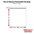 thumbnail image 2 of Office Depot® Brand 4-Mil Reclosable Poly Bags, 5" x 8", Case Of 1,000, 2 of 3