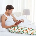 thumbnail image 5 of Naloa Cute Carrot Pajama Pants Men, PJ Bottoms, Sleep & Lounge Pants-XX-Large, 5 of 6