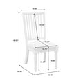 thumbnail image 2 of Madison Ridge Farmhouse Wood Side Chair in Gray by Pulaski Furniture, 2 of 10