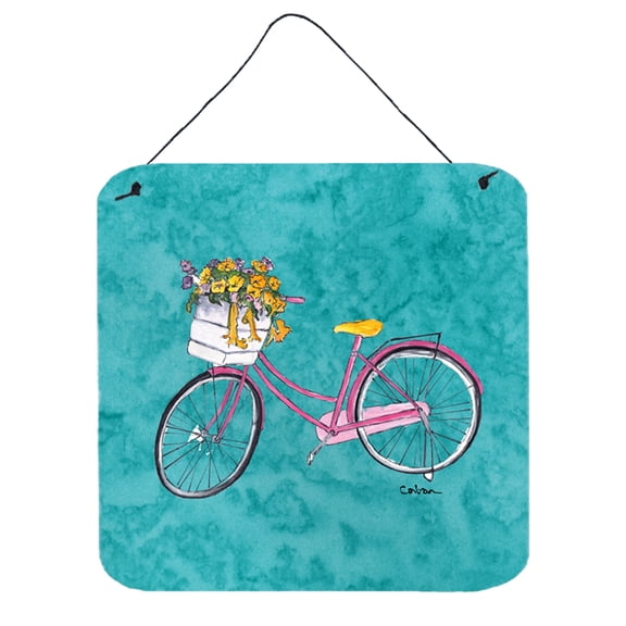 Carolines Treasures 8765DS66 Welcome to the Trailer Wall or Door Hanging Prints 6HX6W multicolor