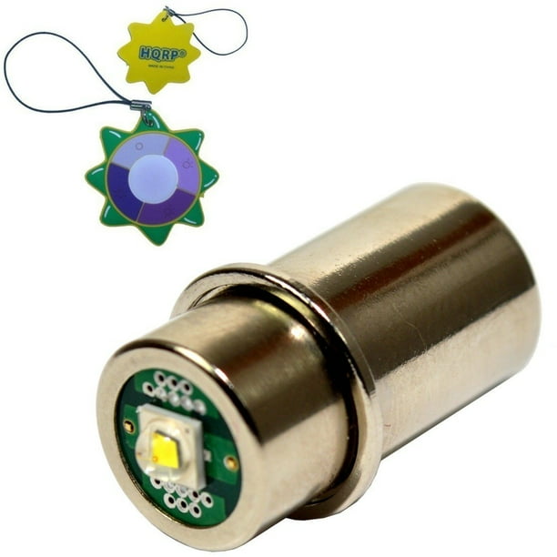 HQRP 200LM High Power 3W LED Bulb Upgrade Lamp for MagLite 2 3 D C