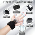 thumbnail image 3 of Ejercitador de Dedos de Silicona Promueve la Flexibilidad de la Circulación de la Mano Elástico Universal Ensanchador de Dedos Entrenador de Agarre de Dedos ANGGREK  Otros, 3 of 8