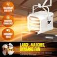 thumbnail image 3 of Calentador infrarrojo Heater DR. DR-910F, 10.000 W, 240 V, con mando a distancia, 3 of 5