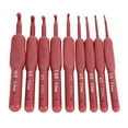 thumbnail image 2 of Crochet Starter Kit, Crochet Needle Set Comfortable Grip 9Pcs with Thumb Rest for Household, 2 of 7
