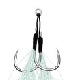 thumbnail image 2 of 5 pares de anzuelos auxiliares para pesca con púas con pluma (11) Tmvgtek pescar, 2 of 9