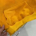 thumbnail image 3 of Eltusu Toddler Boys Hoodies, Casual Loose Pullover Long Sleeve Boys Sweatshirts Yellow Size 2-3 T, 3 of 4