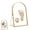 4*6in, variant on Ring-Shaped Cat Eye Magnet For Nails, Upgrade 2-In-1 Circle Nail Magnet Tool, Flexible Multi-Effect Magnet, Portable Cat Eye Nail Art Tool for Home DIY, Beginners and Nails Artists
