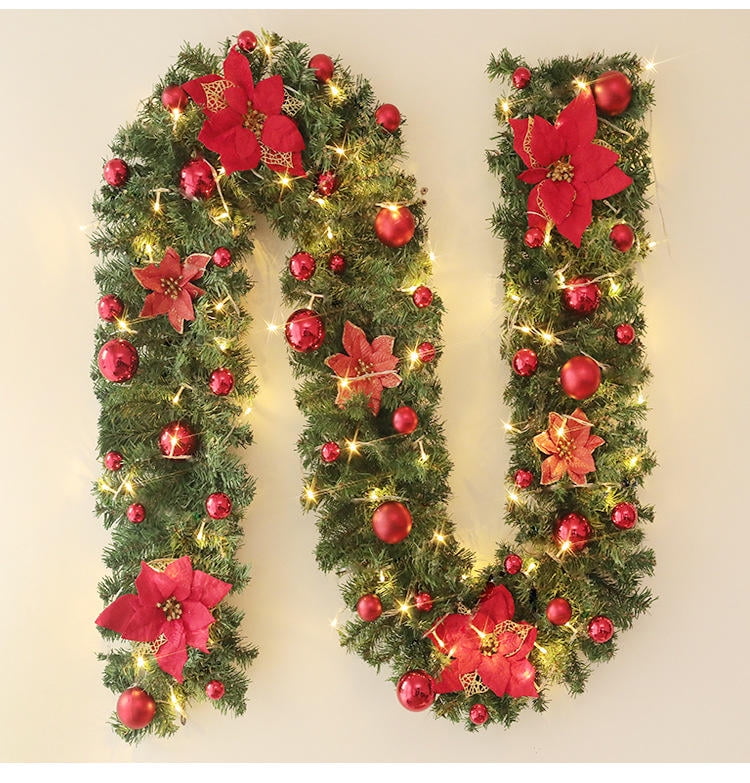 garland Christmas Decs x10 floristry pre wired dried orange slices wreaths 