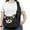 Black, variant on Pawaboo Dog Carrier Sling, Hand Free Dog Papoose with Adjustable Strap, Safety Leash for Puppies&Cats, Wider Shoulder Strap Pet Sling Bag (up to 12lbs, Black)