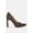 Brown, variant on London Rag Shacarri Faux Leather Womens Pumps