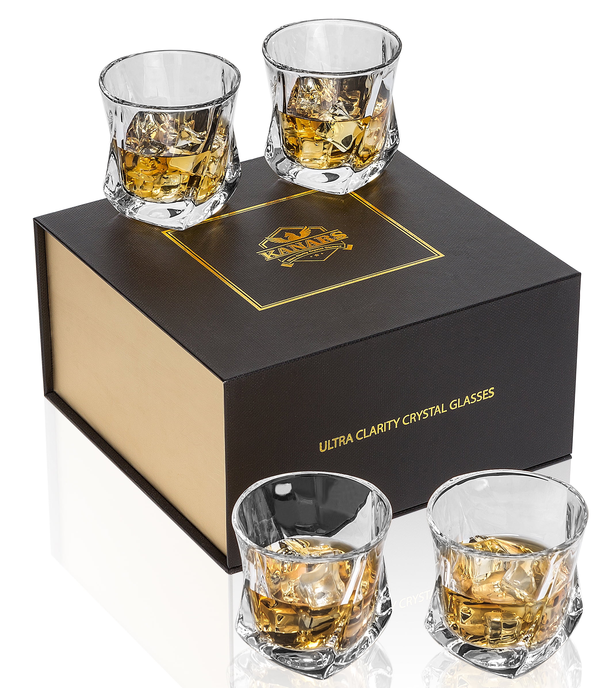 Cut Crystal 9oz Whisky Glass With The Best Dad In The World Design 