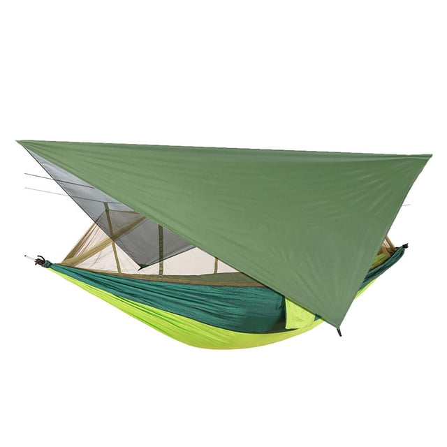 Hamaca Individual Doble DYNWAVEMX para Acampar con Mosquitero Mosquitera Impermeable