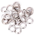 thumbnail image 2 of Ojales 100 Piezas De Tela De Latón Herramienta De Bricolaje Accesorio Para Tejer Ojal Artesanal De Cuero Antioxidante Plata 3,5 Mm, 2 of 7