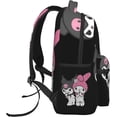 thumbnail image 4 of My Kawaii Melody Backpack Unisex Travel Lightweight Backpack Laptop Backpacks Shoulders Bag School Bag for Men Women, 4 of 7