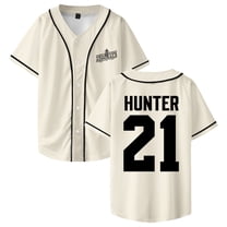 Heated Rivalry Scott Hunter Baseball Jersey Short Sleeve Button-up Shirts Women Men Streetwear Tops