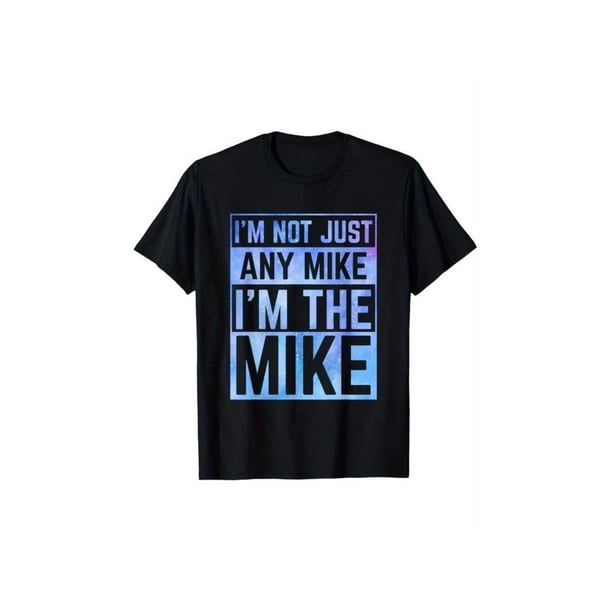 Summer t Shirts 'i'm The Mike' Funny T-Shirt - Soft Cotton, Perfect for Casual outings & Date Nights