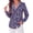 Floral Blue Multicolored, variant on Women Puff Long Sleeve Shirts Ruffle Collar Floral Boho Tops Ruffle V Neck Tops,Smocked Cuffs Shirt,Button Down Work Blouses Dressy Casual,Business Casual Outfits,Early Fall Fashion