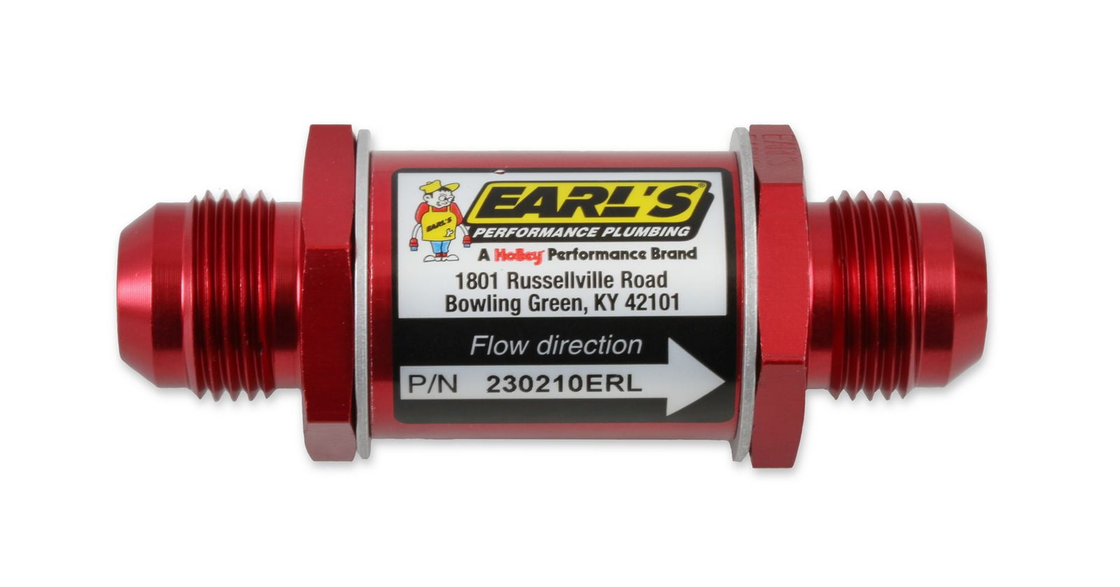 Aluminum In-Line Fuel Filter