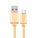 thumbnail image 1 of Cable Micro USB trenzado para sincronización de datos, Cargador USB para Samsung S7 edge, HTC, LG, Huawei, Xiaomi redmi Android, Cables de 1m/2m/3m3 m Gao Jinjia LED, 1 of 2