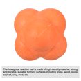 thumbnail image 3 of Unique Bargains Bounce Reaction Balls Coordination Training Ball Agility Trainer TPR, Orange 2 Pack, 3 of 4
