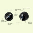 thumbnail image 4 of 1080P HD Mini IP WIFI Camera Magnetic Camcorder Wireless Home Security Car DVR Support Night Vision Video Recording Motion Detection, APP Remote Control, 150° Super Wide Angle, 4 of 17
