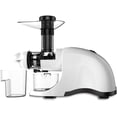 thumbnail image 2 of Greenis F-9600 Horizontal Masticating Juicer, Cold Press Professional Juicer Slow 60 RPM High Juice Yield, 150-Watt, Tritan Material Ultra-Durable and BPA Free, (White), 2 of 7