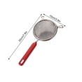 thumbnail image 2 of Stainless Steel Flour Sieve Double Ear Handheld Mesh Strainer | Precision Baking Sifter for Dry Ingredients, Cocoa, Powdered Sugar | Durable Food-Grade Kitchen Gadget, Multiple Sizes, 2 of 3