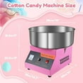 thumbnail image 5 of Commercial Cotton Candy Machine 1000W Cotton Candy Maker Make Marshmallows Quickly For Home, Carnival, Kids Birthday, 5 of 6