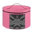 thumbnail image 1 of Caja de almacenamiento de sombrero Contenedor de sombrero de viaje relleno Almacenamiento de juguetes Reduce Box Organizador de fieltro para la Rosa, 1 of 8