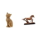 thumbnail image 1 of Estatua de gato y caballo, figura decorativa de resina, adorno coleccionable, escultura animal, obra de arte para la entrada, estantería, sala de esta, 1 of 8