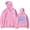 Pink, variant on Milo J Al Borde Hoodie Men Women's Sweatshirt Casual Long Sleeve Fashion Clothes