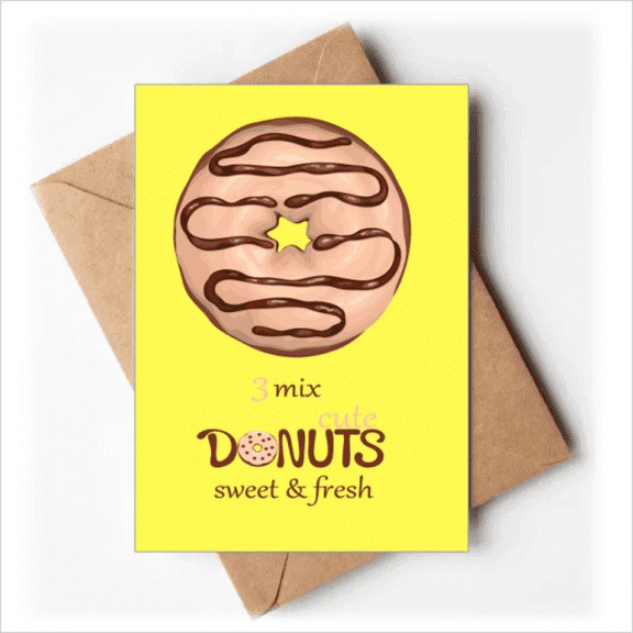 Chocolate Dessert Sweet Food Greeting Cards You are Invited Invitations