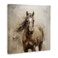 thumbnail image 4 of Stupell Industries Horse with Modern Drip Animals Painting Wrapped Canvas Art Print Wall Art, 24 x 24, 4 of 8