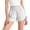 White, variant on LEKWK Girls Running Shorts Quick Dry High Elastic Waist Athletic Shorts Teen Breathable Loose Fit Workout Bottoms Summer Gym Training Activewear 4-15Y