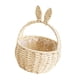 thumbnail image 2 of Contenedor portátil de cesta de Pascua con asa, decoración de Pascua, Adorable, multifuncional, 7x11 pulgadas, para uso diario, ligero cuerda de papel, 2 of 8