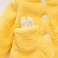 thumbnail image 5 of Vedolay Baby Girls Boys Jacket Winter Thick Warm Hooded Windproof 2023 Outwear Jacket Hoodies Coat Yellow,8, 5 of 5